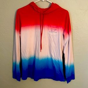 Vineyard Vines long sleeved 100% cotton summer hoodie